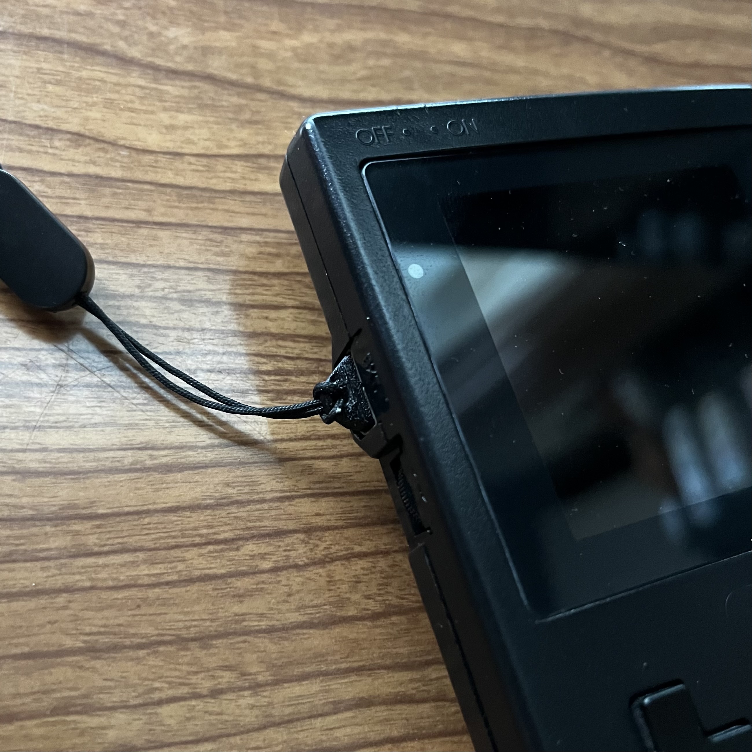 Game Boy Pocket/Color link port charm lanyard loop