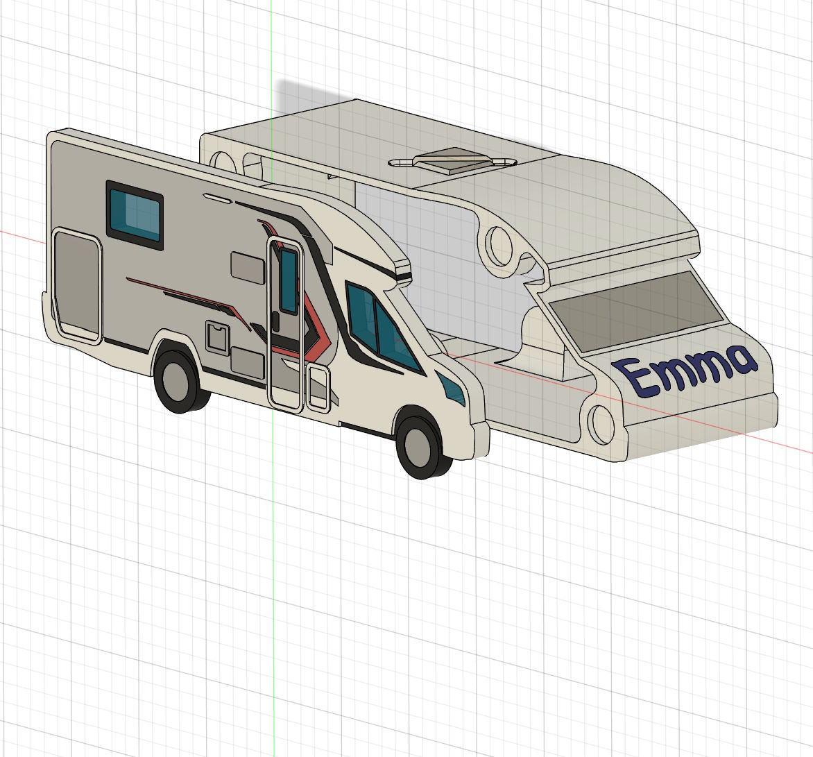 Piggy bank: RV or mobile home :) — miniatura 2