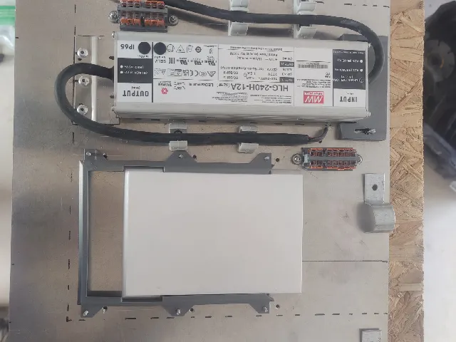 Mount plate (easy slide out)