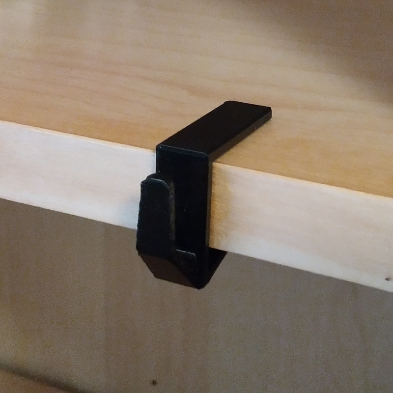 Shelf hook for IKEA Billy bookcase