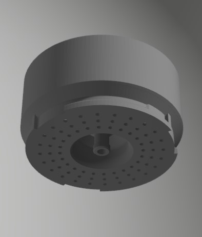Hydroponics tower dispensor with holes