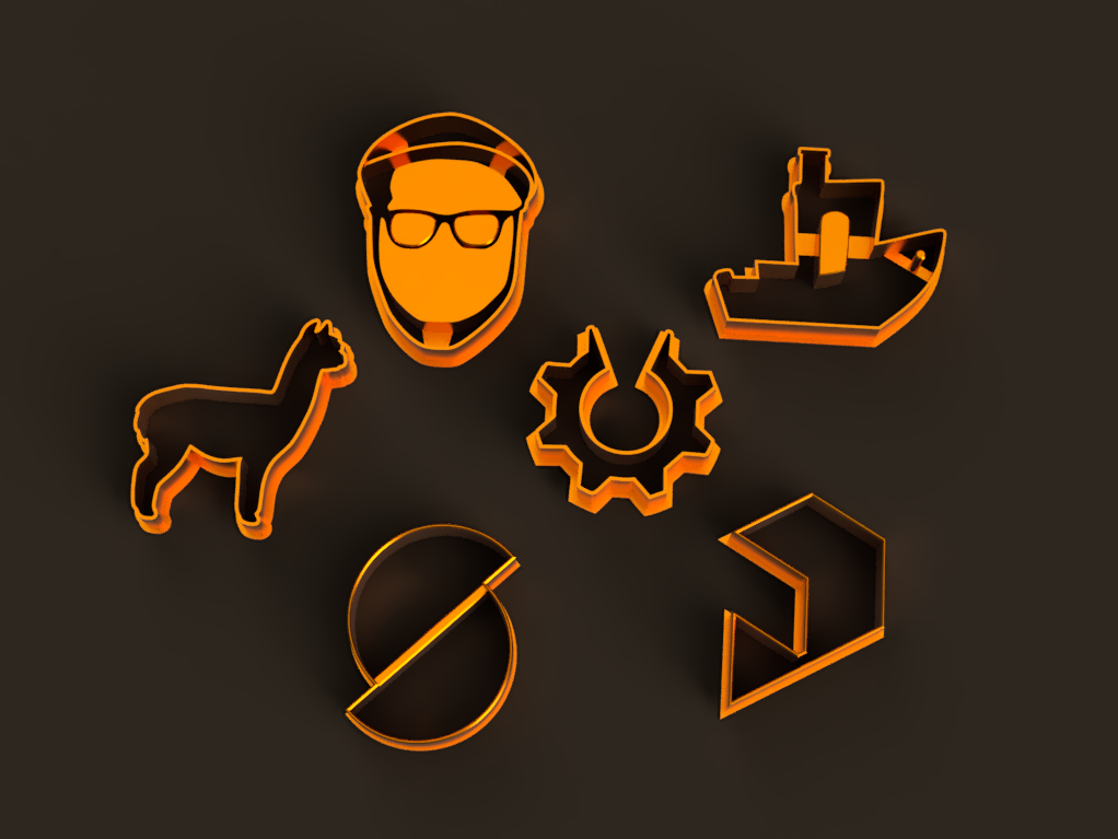 Prusa History Cookie Cutters
