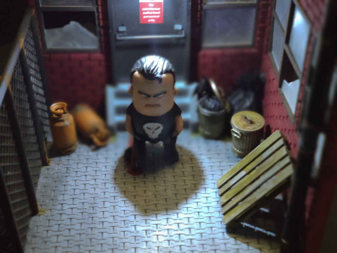 Diorama for Wekster Punisher Mini Dude