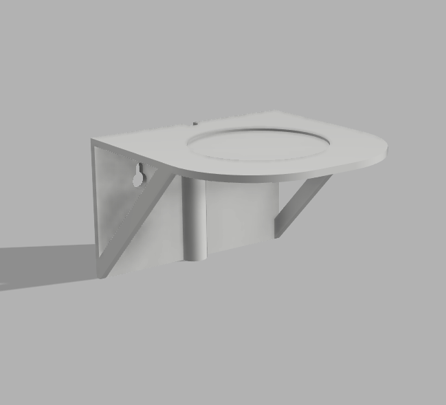 Simple HomePod Mini Wall Mount Shelf