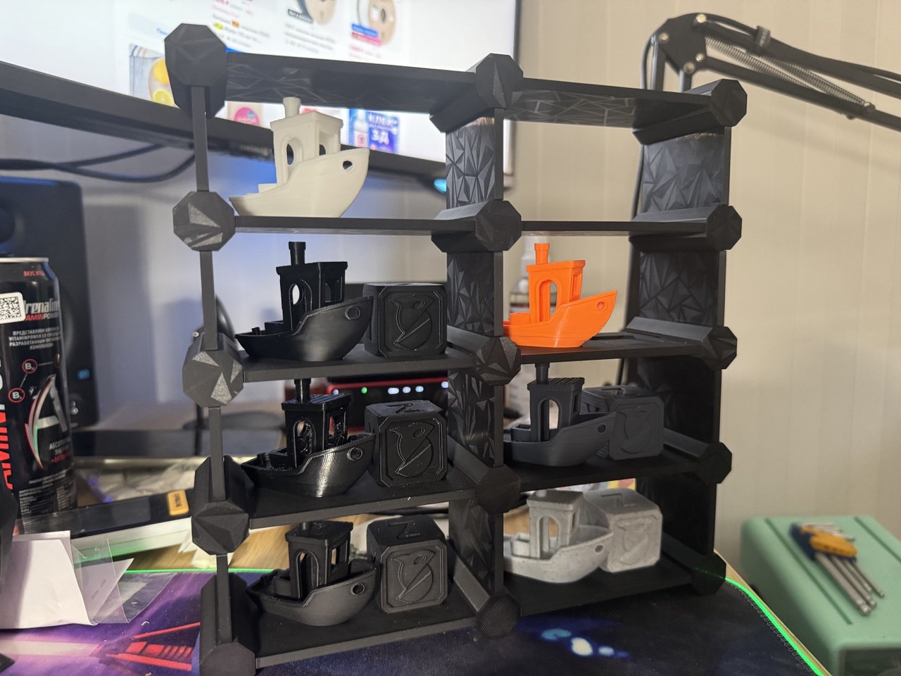 Benchy & OrcaCube shelf