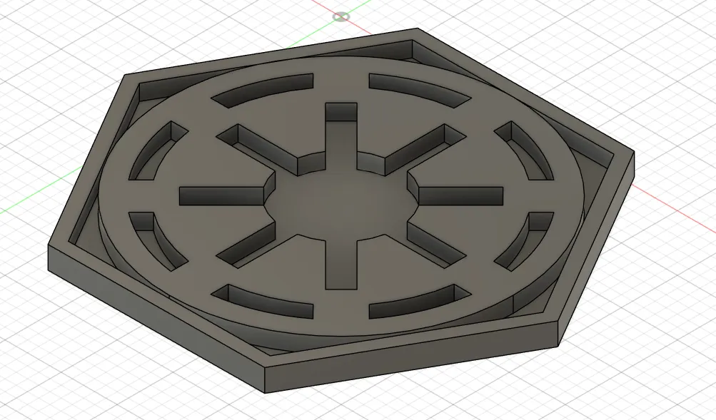 Galactic Republic SW badge by Kyle Jensen | Download free STL model ...