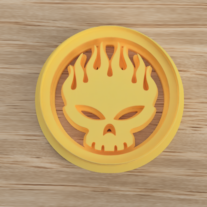 The Offspring Logo Cookie Cutter