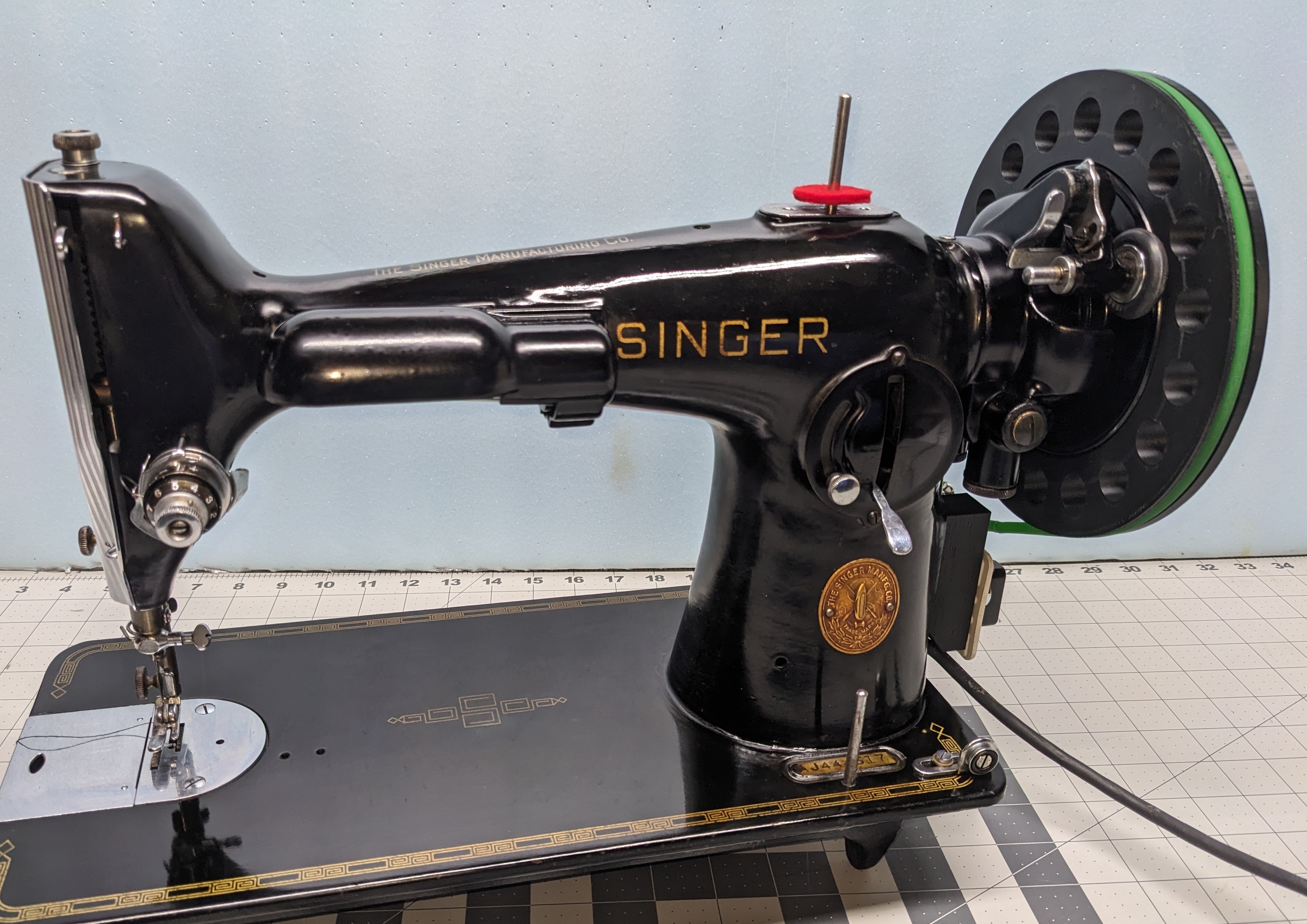 Singer 201 Big Wheel Adapter