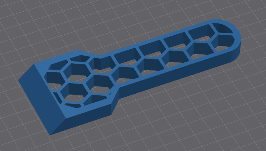 Miniatura 4 do modelo 3D hex scraper