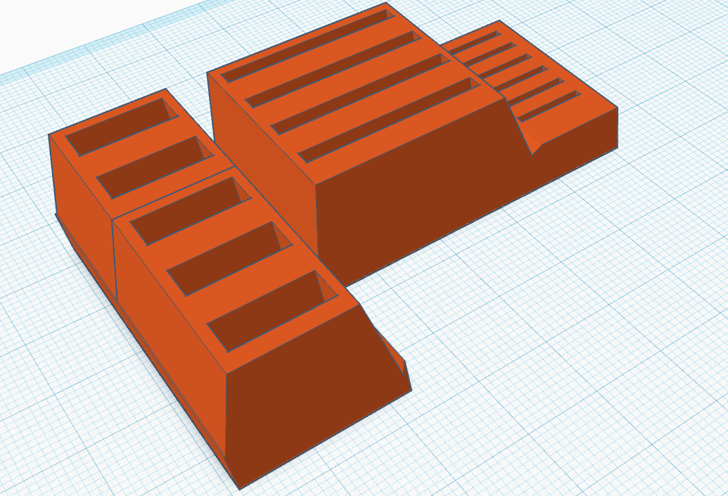 USB and SD Card Desktop Organizer