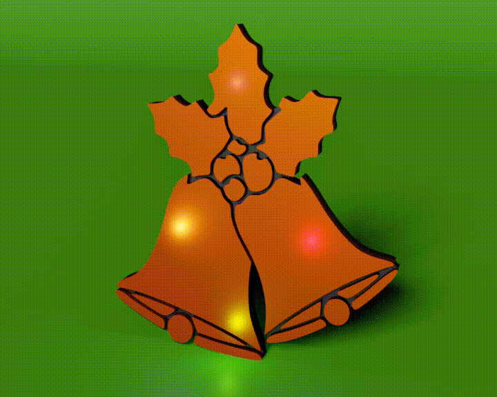 Christmas bell (with and without ring) — thumbnail 2