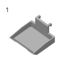 Ikea Skadis tray - EASY fit — miniatura 4