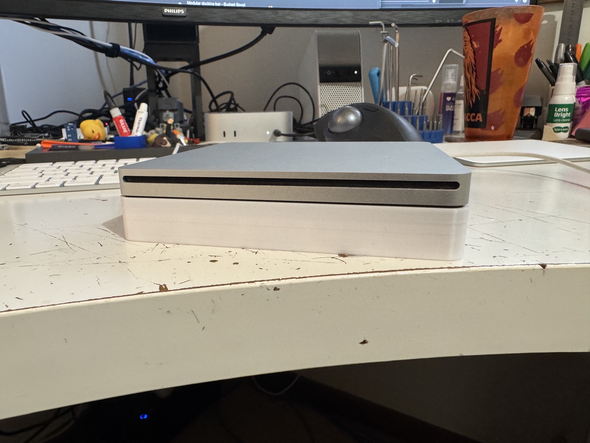 Miniatura 4 do modelo 3D Apple USB CD/DVD SuperDrive Riser / Stand