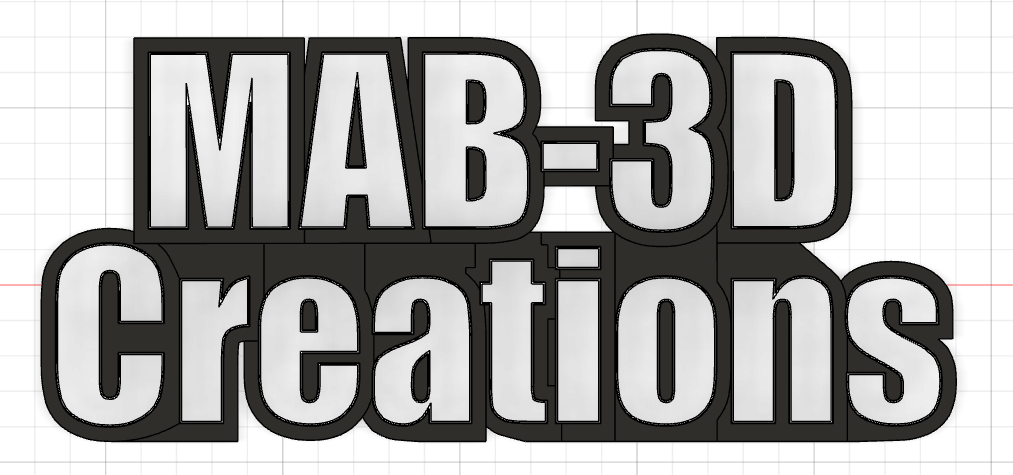 Cartel MAB-3D Creations