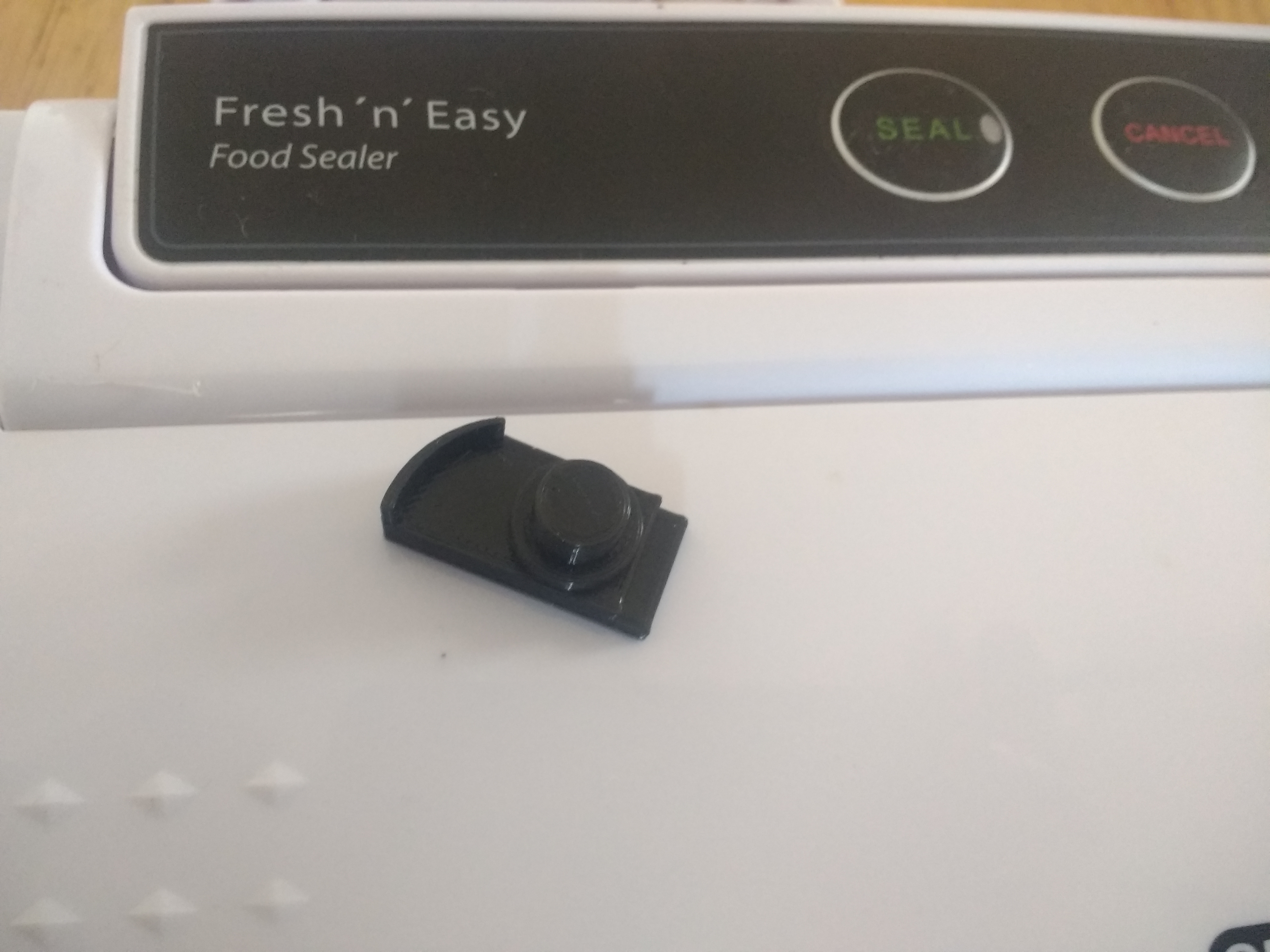 Hinge for OBH Nordica Fresh n easy vacuum food sealer