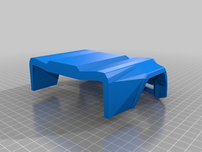 Sports Car (Hammerhead) for 4" action figures by Tanner3D Download