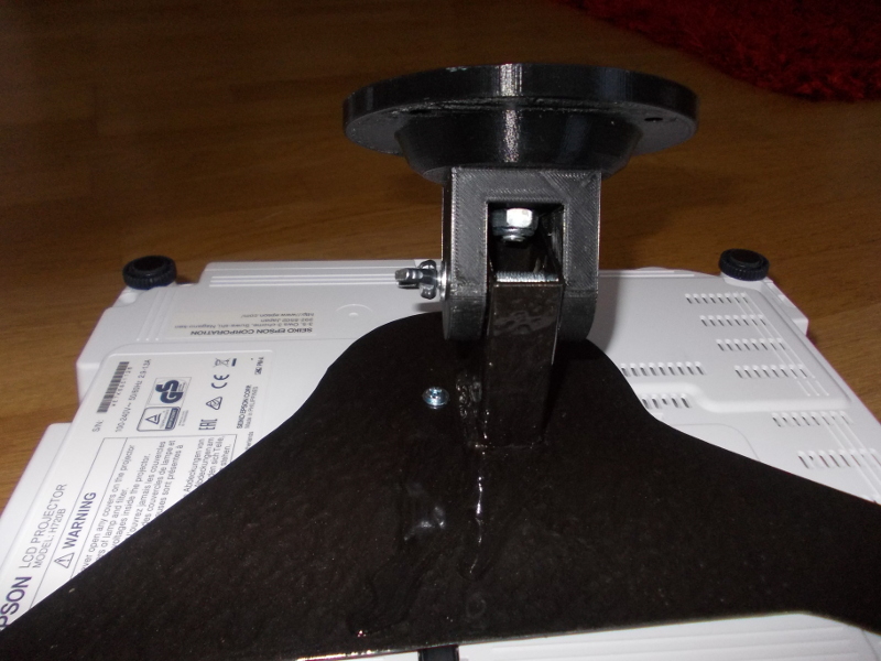 Miniatura 2 do modelo 3D Projector ceiling mount