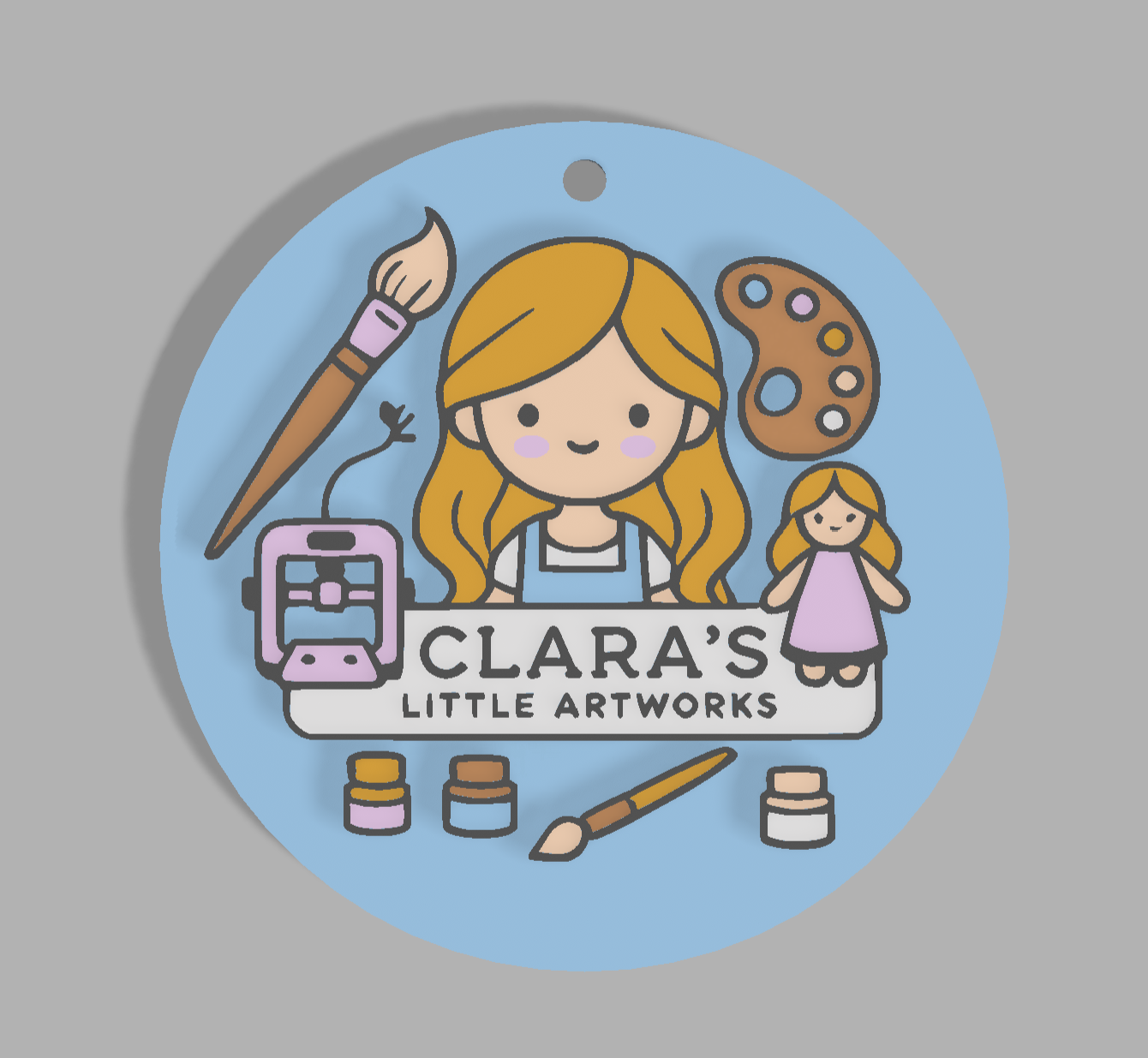 Clara's Little Artworks Logo by ClarasLittleArtworks | Download free ...