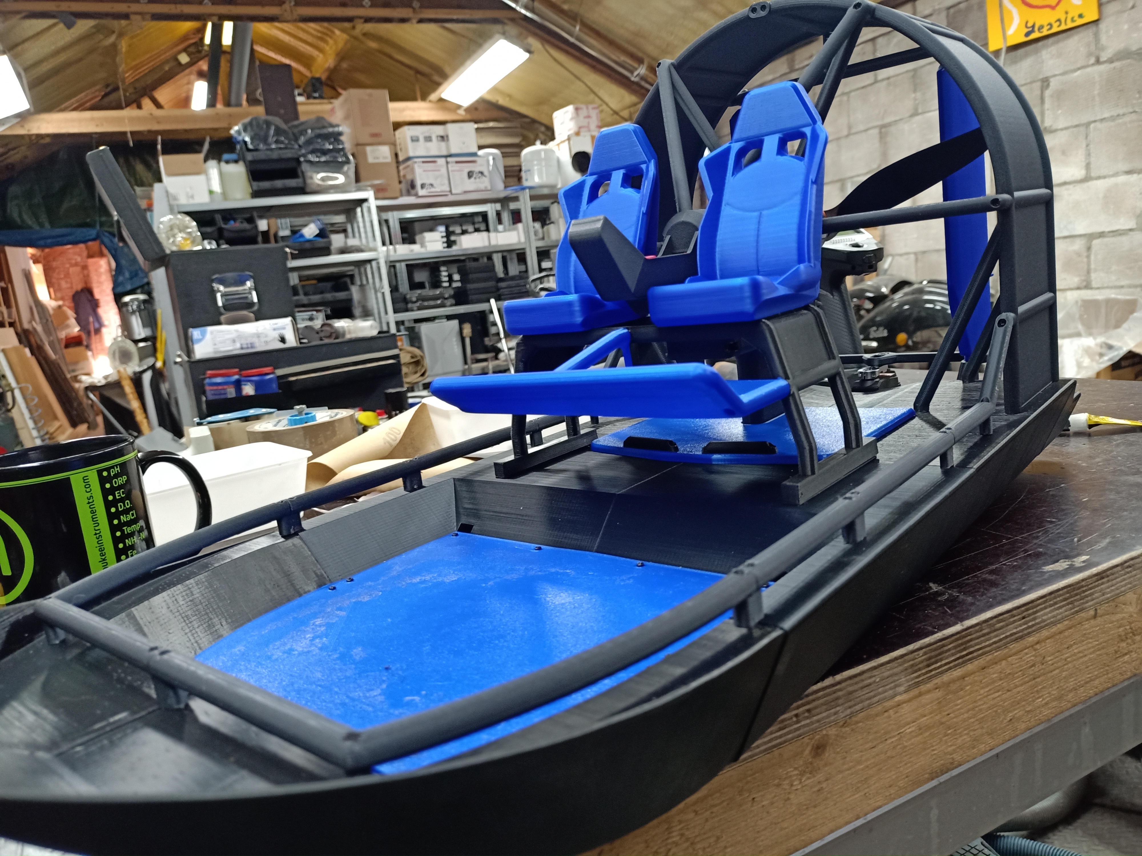 Hull Glade Runner in parts
