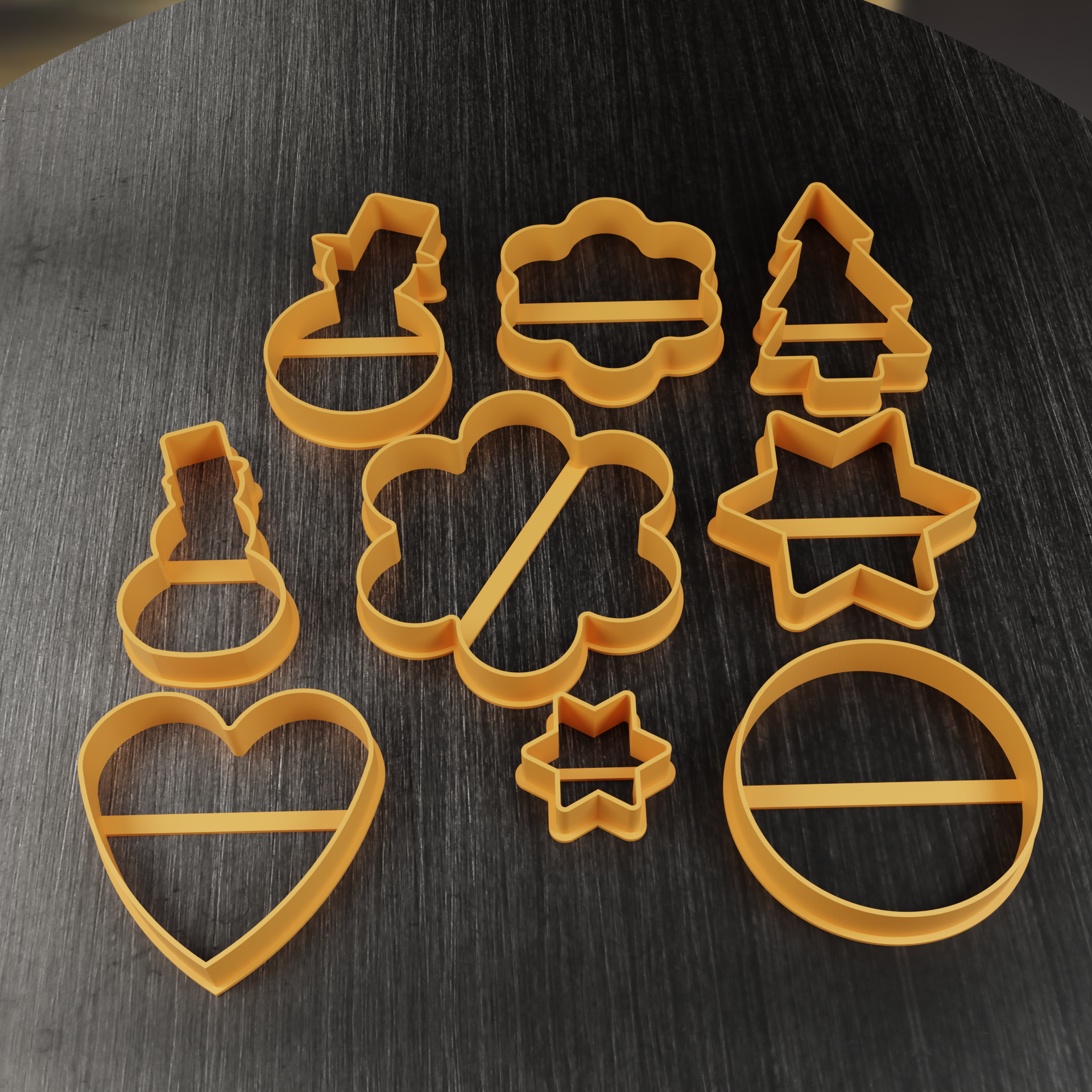 Christmas Cookie Cutters - All Shapes in Less Than 50 Minutes