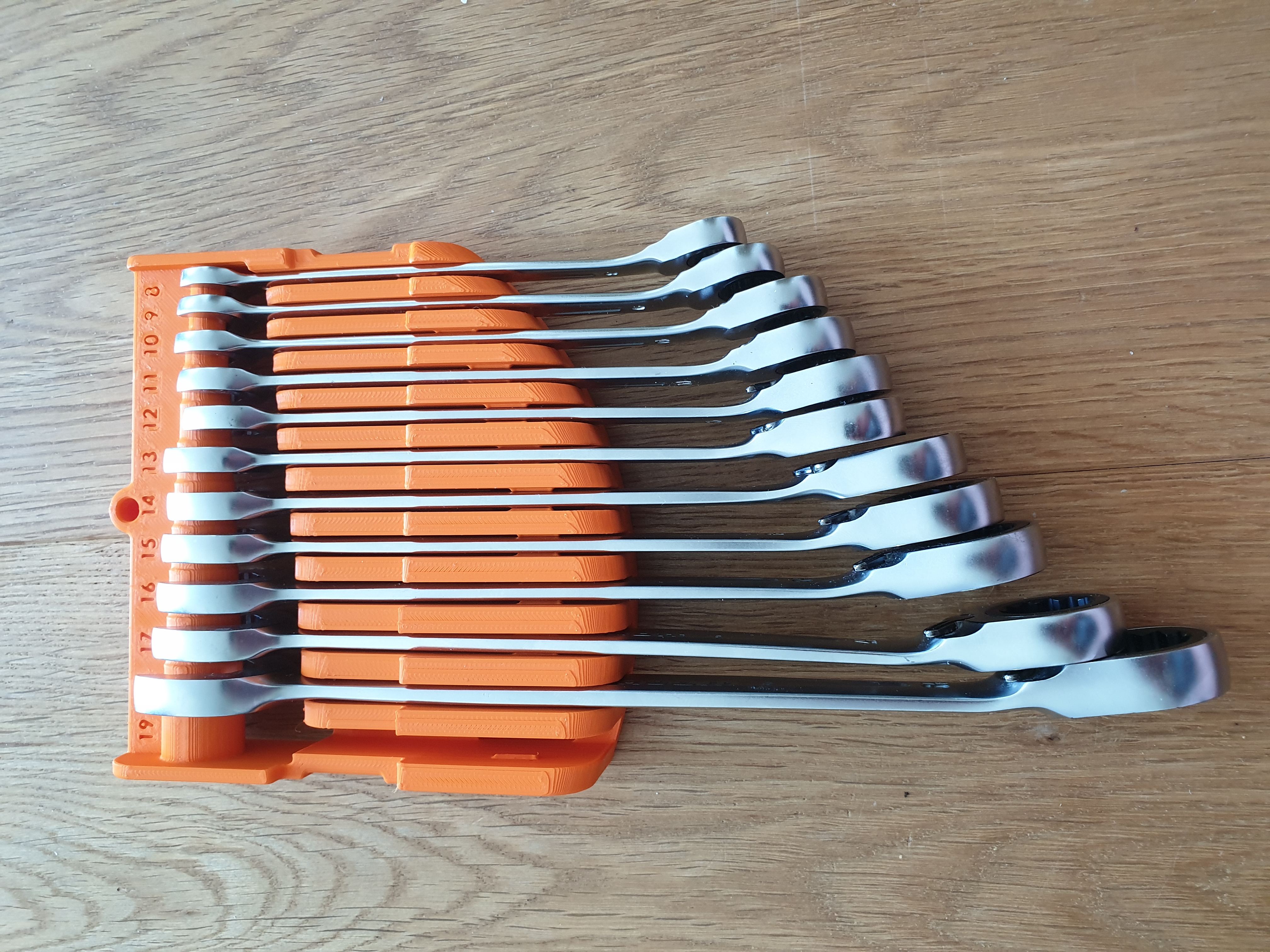Rangement pour 12 clés FACOM / 12 wrechs holder