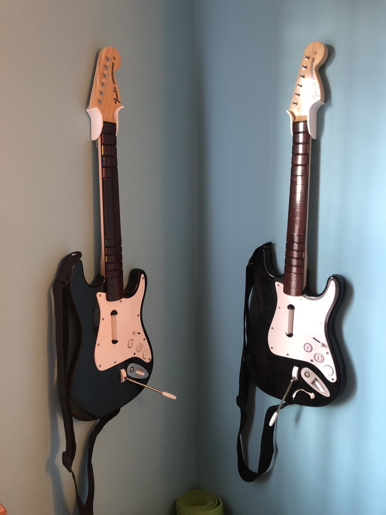 Rock Band 3 Wall Guitar Holder