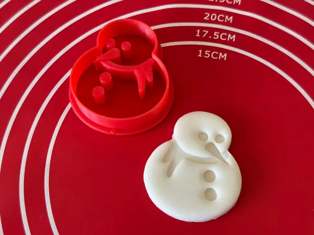 Snowman Cookie Cutter