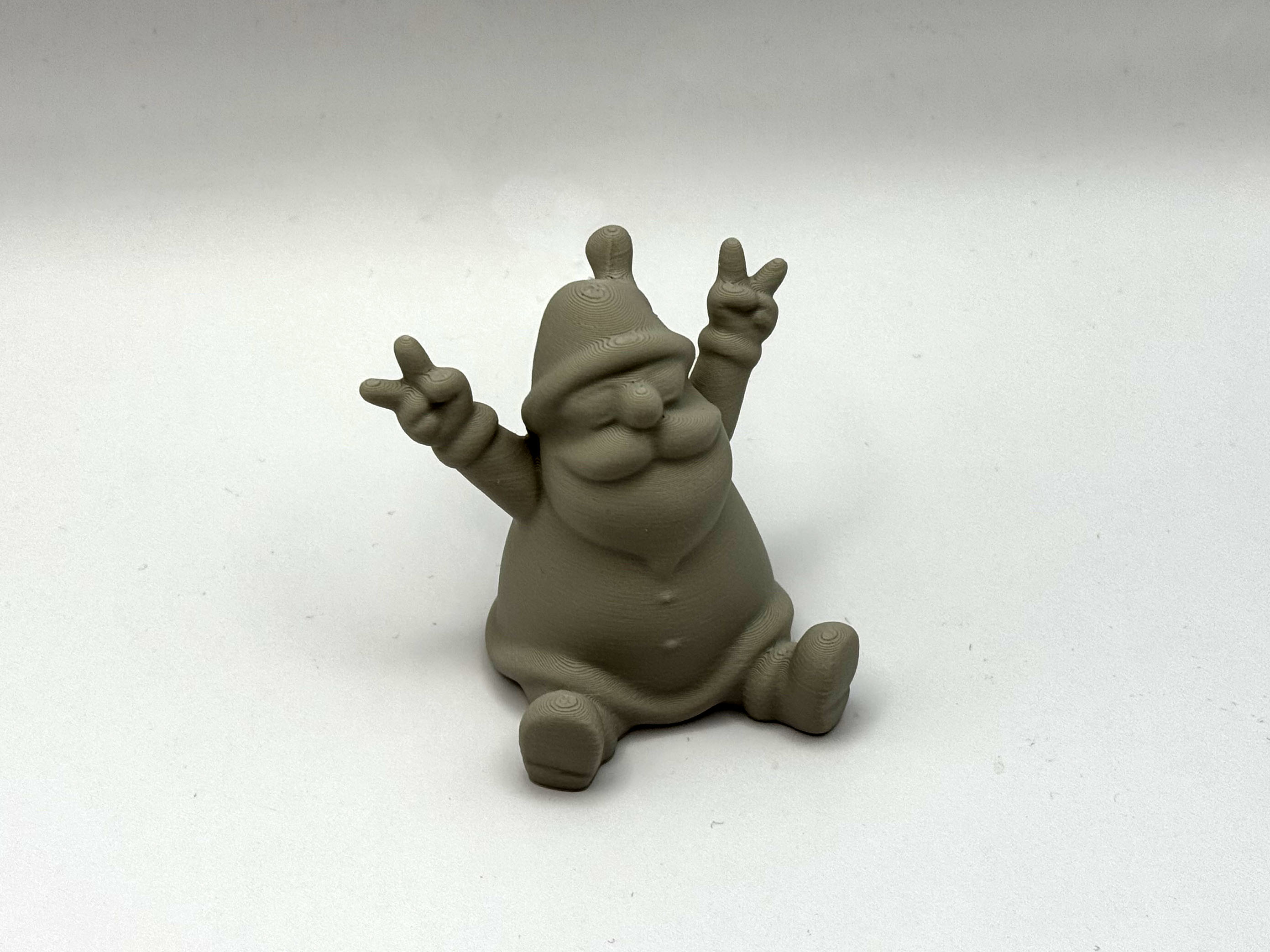 Rocking Santa Figurine