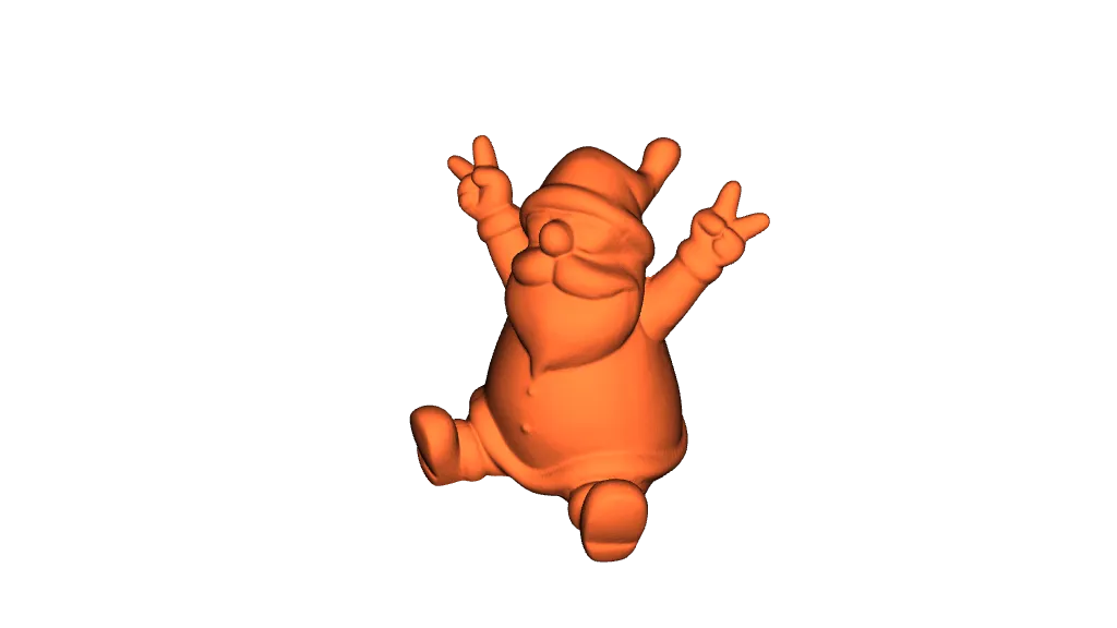 Rocking Santa Figurine by Stigern | Download free STL model ...