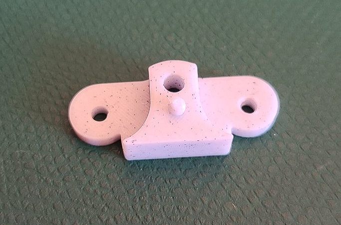 Servo Mount and Steering Arm for 3DSETS Buggy Model 7