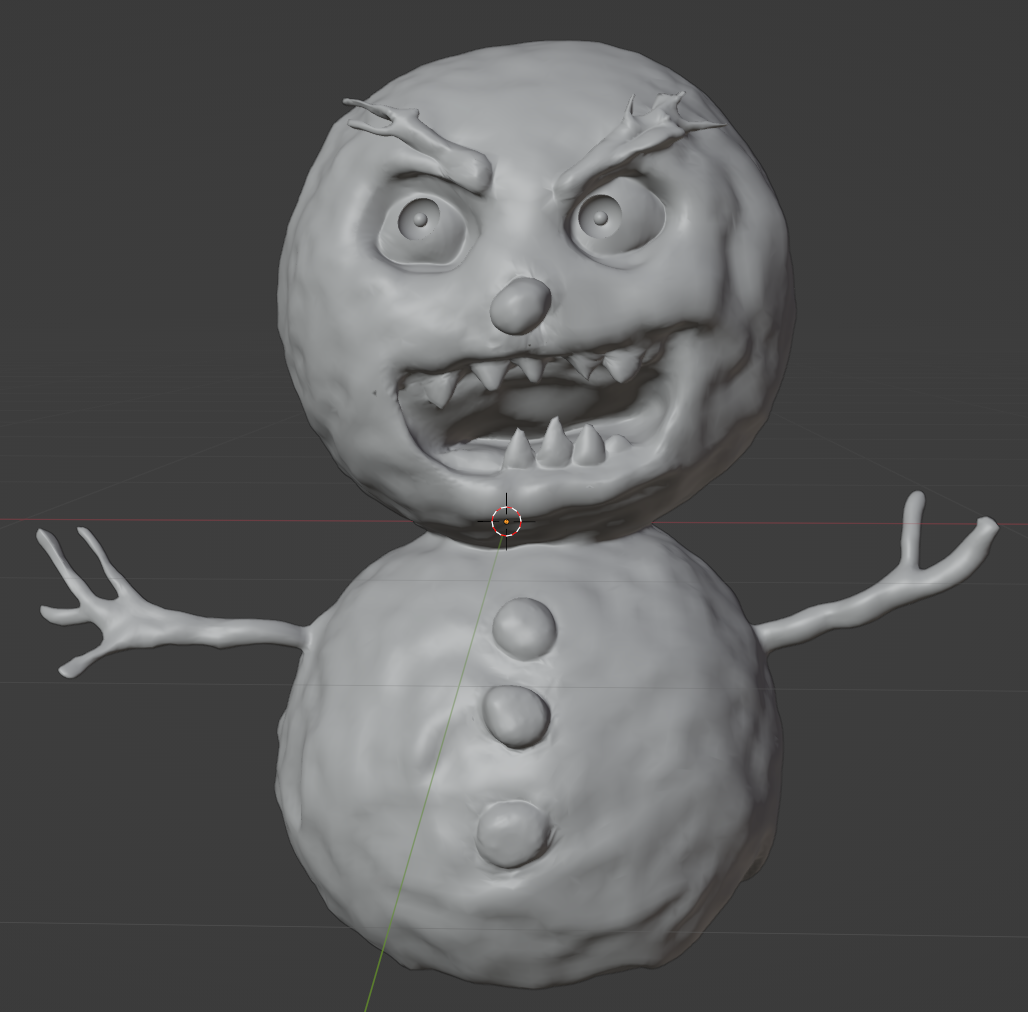Angry Snowman