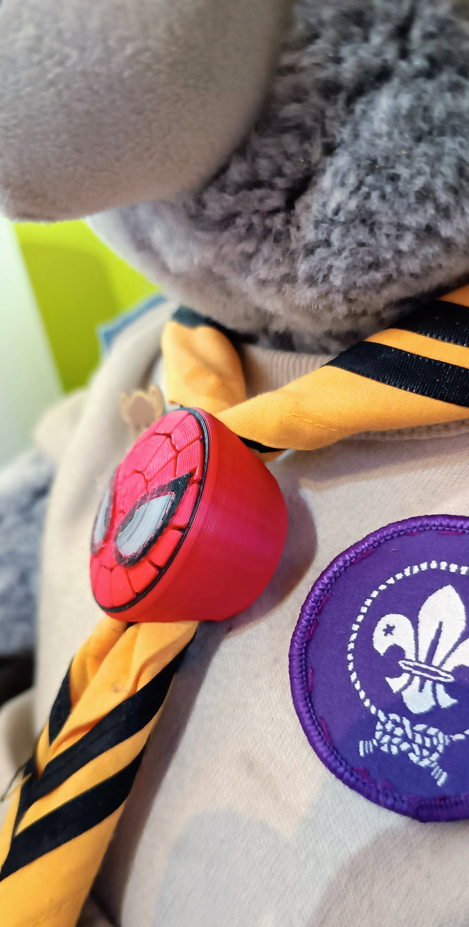 Spider-Man Neckerchief Slide - Pasapañuelo — miniatura 2