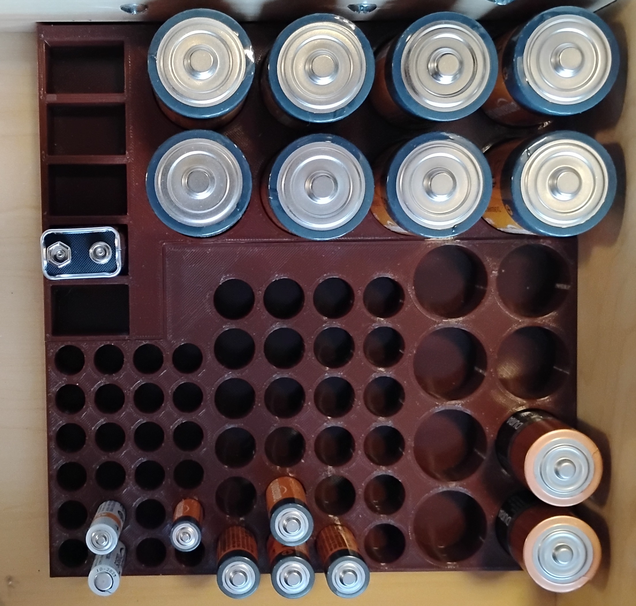 Battery Holder - D, C, AA, AAA, 9V