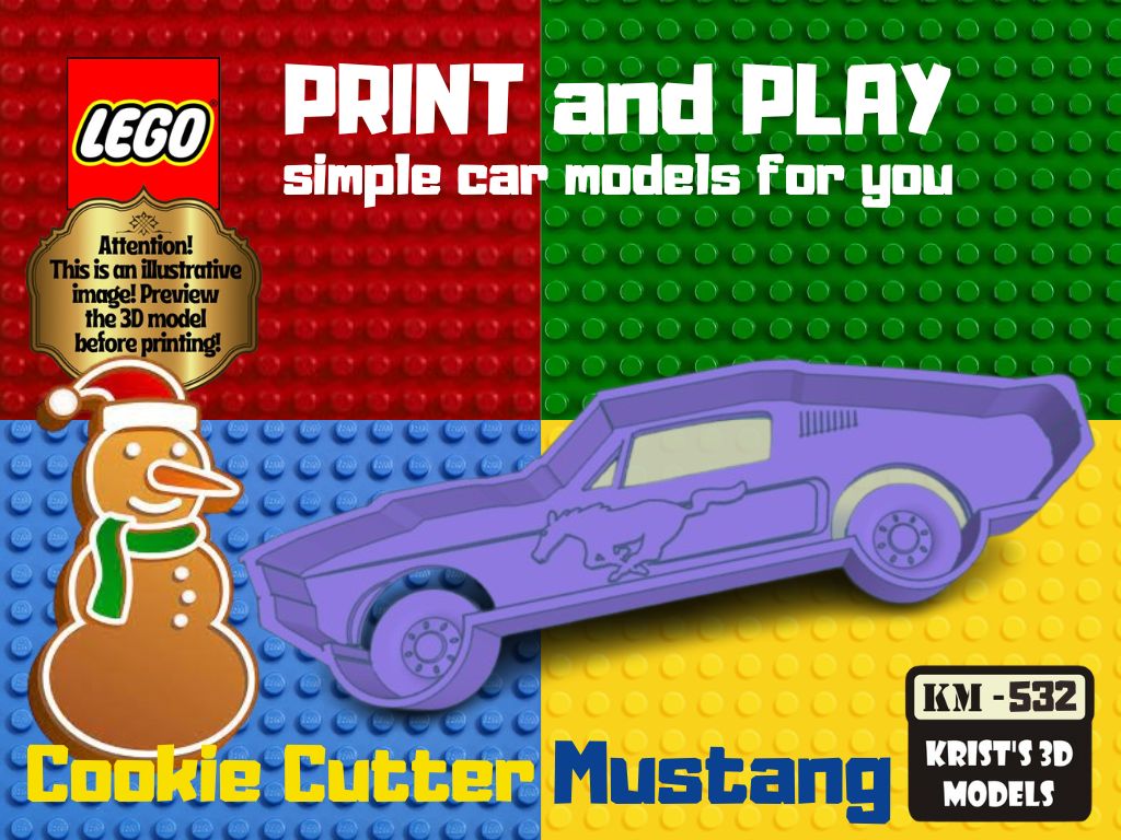 Ford Mustang Cookie Cutter