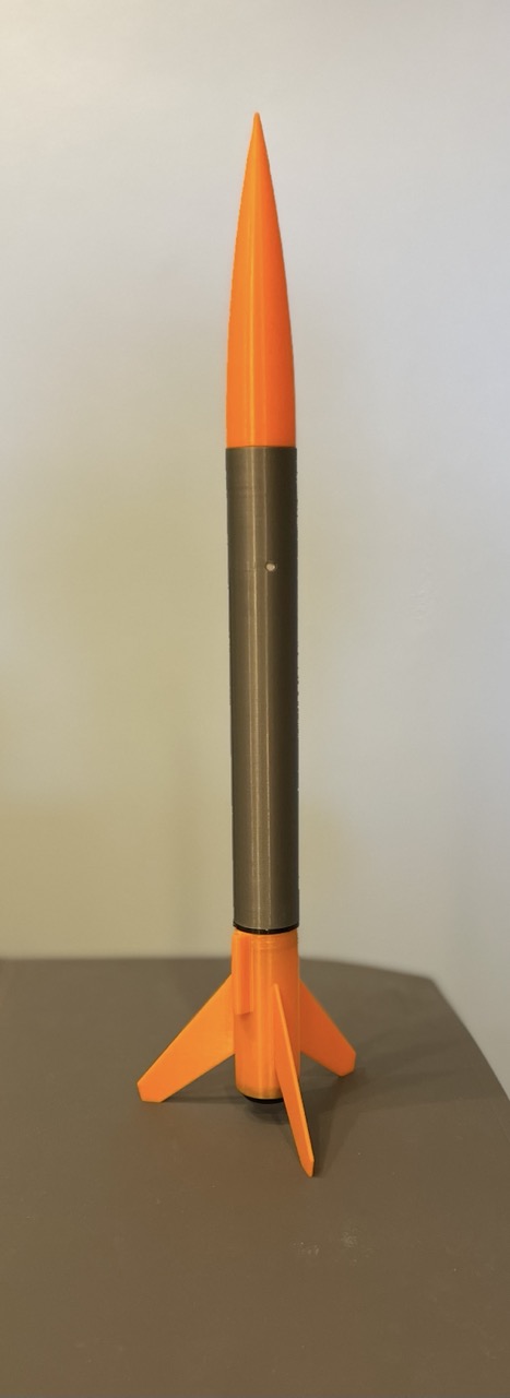 UP1801 Model Rocket - Launch with or without Altimeter