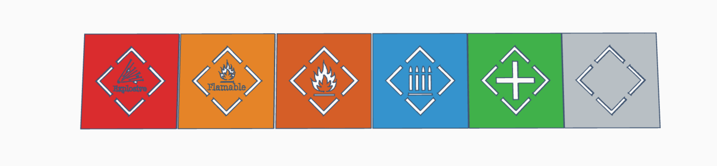 Hazardous Stencil Pack
