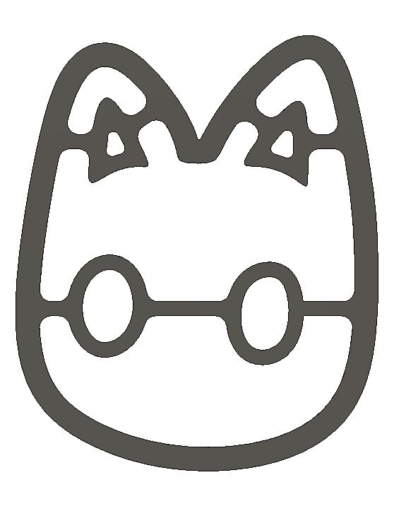 Gabby's Dollhouse - Pandy Cookie Cutter