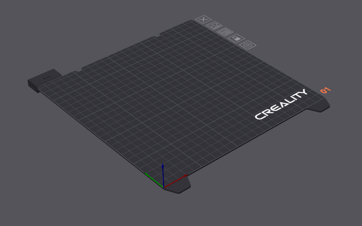 Ender 3 S1 235x235 bed model