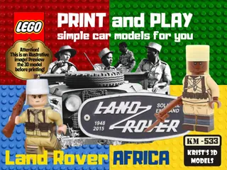 LEGO Land Rover Africa