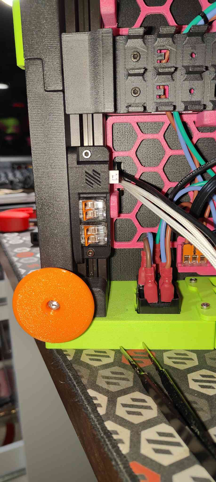 2020 Dual Wago + JST Mount (for Ender 3 DC Bed)
