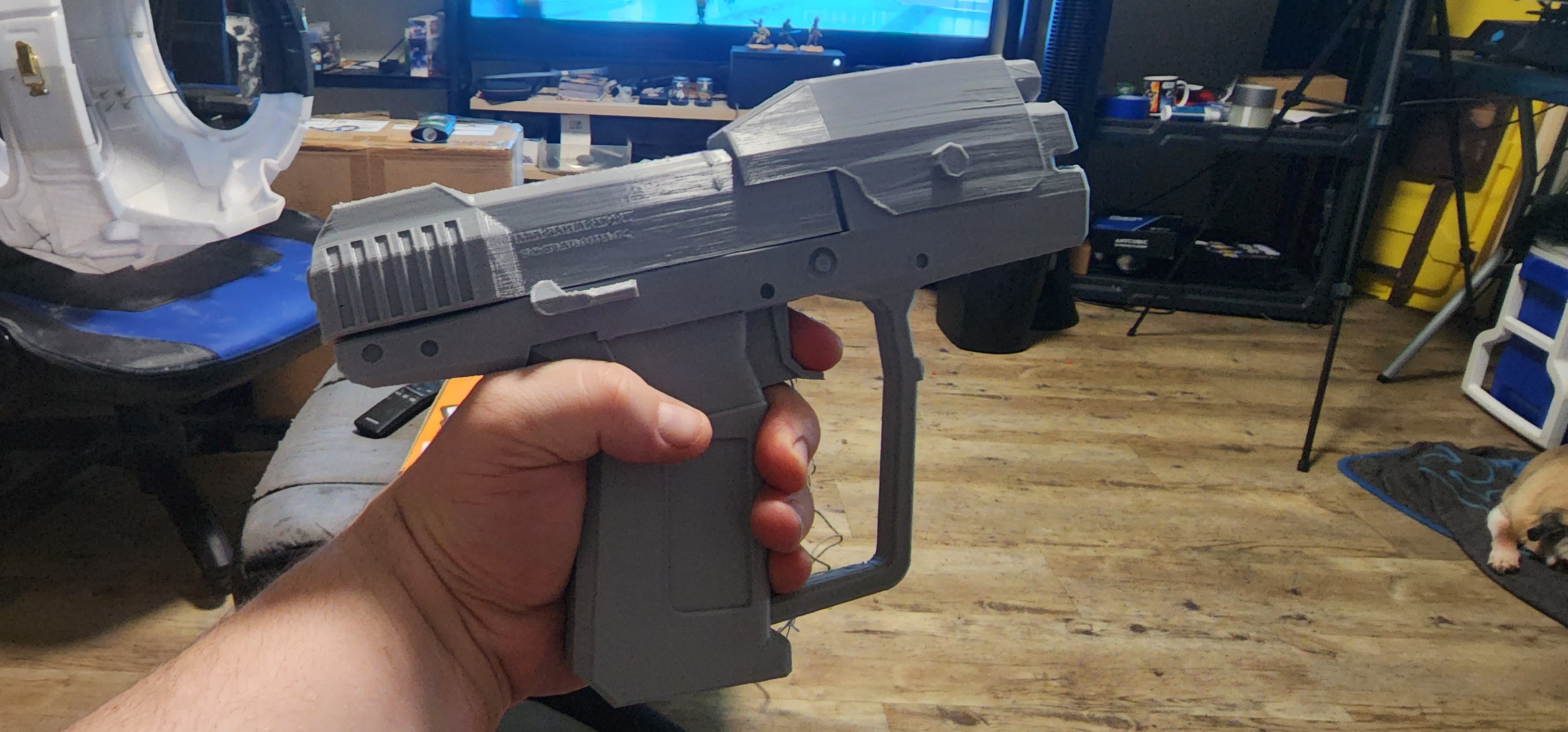 Halo 3 Magnum by ObiJ3ff | Download free STL model | Printables.com