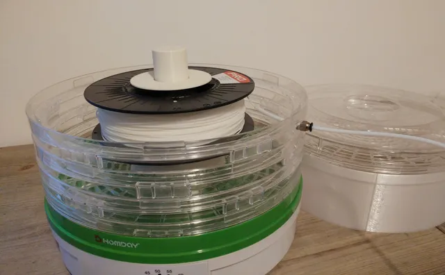 spool rewinder for food dehydrator