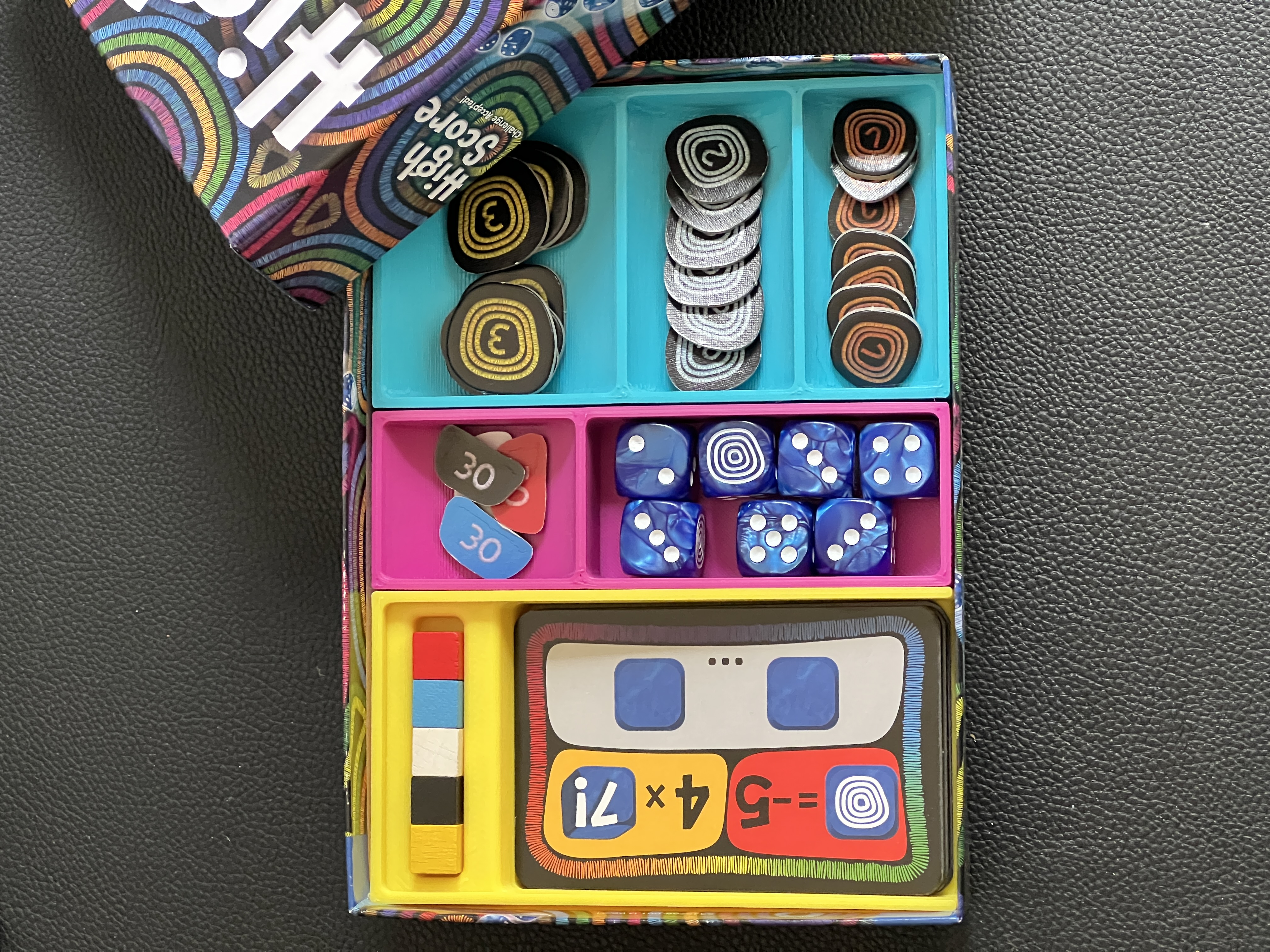 Insert/Organizer for High Score
