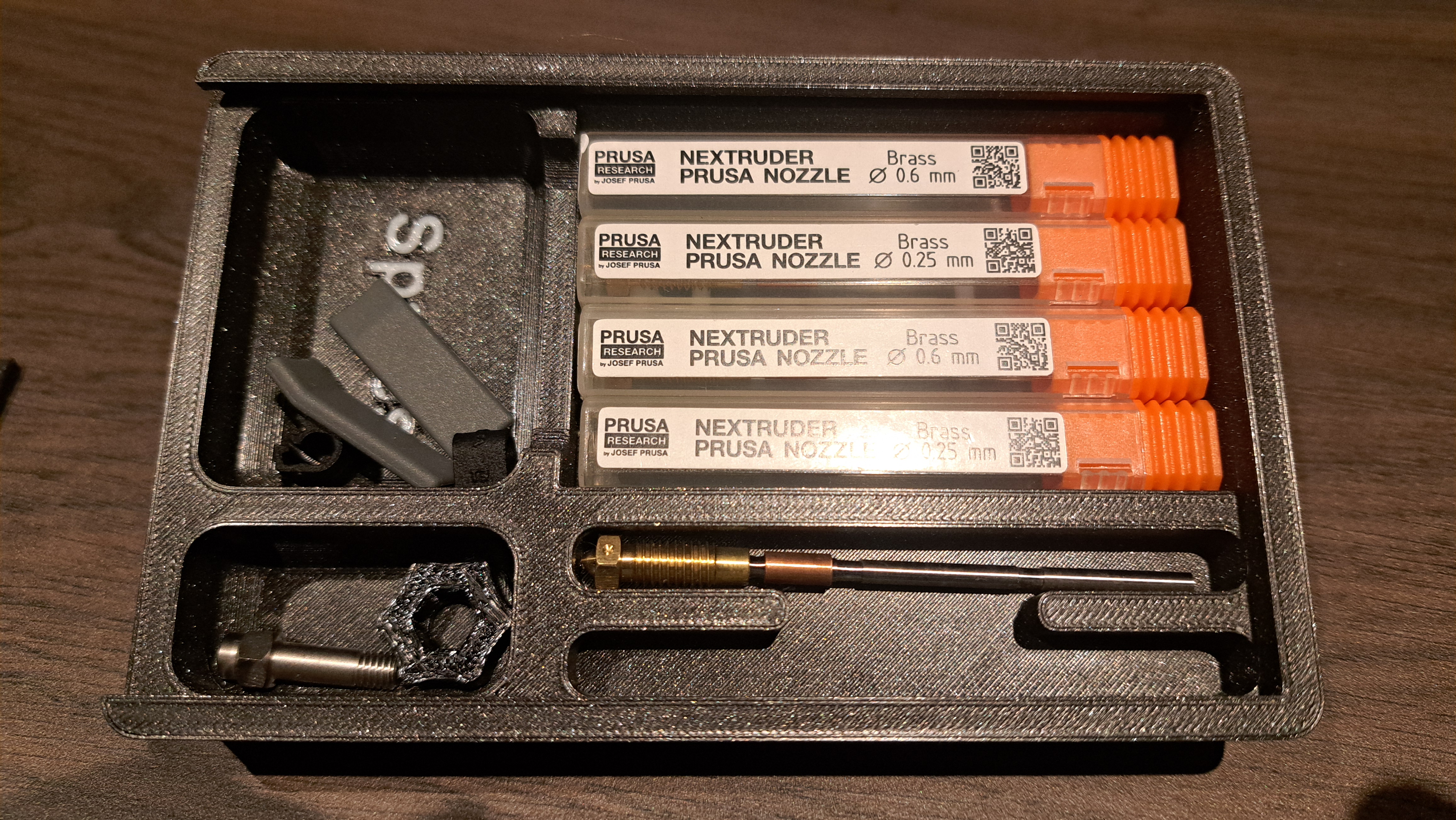 Nextruder nozzle case