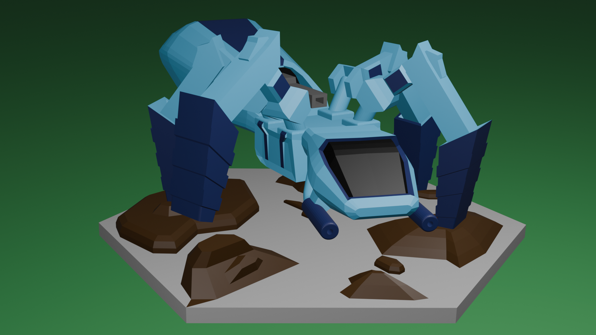 Venom HAWC - Battletech style figure