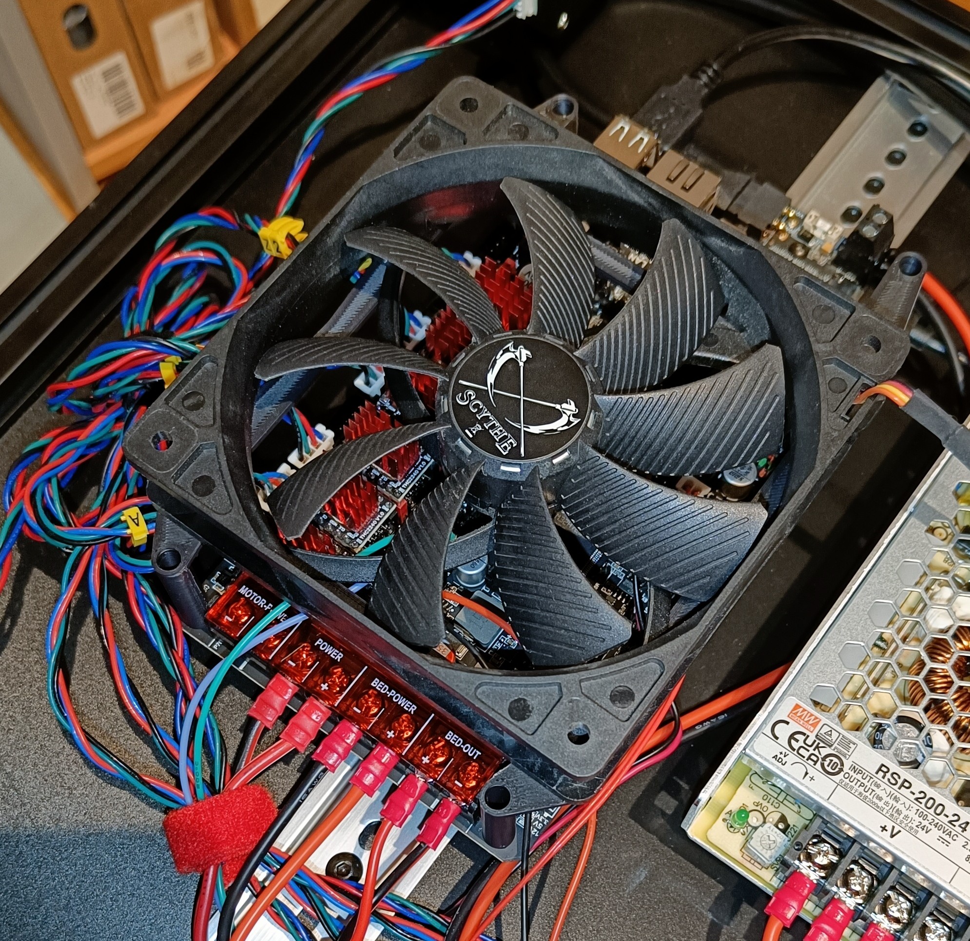 BTT Manta M8P 120mm Fan Mount