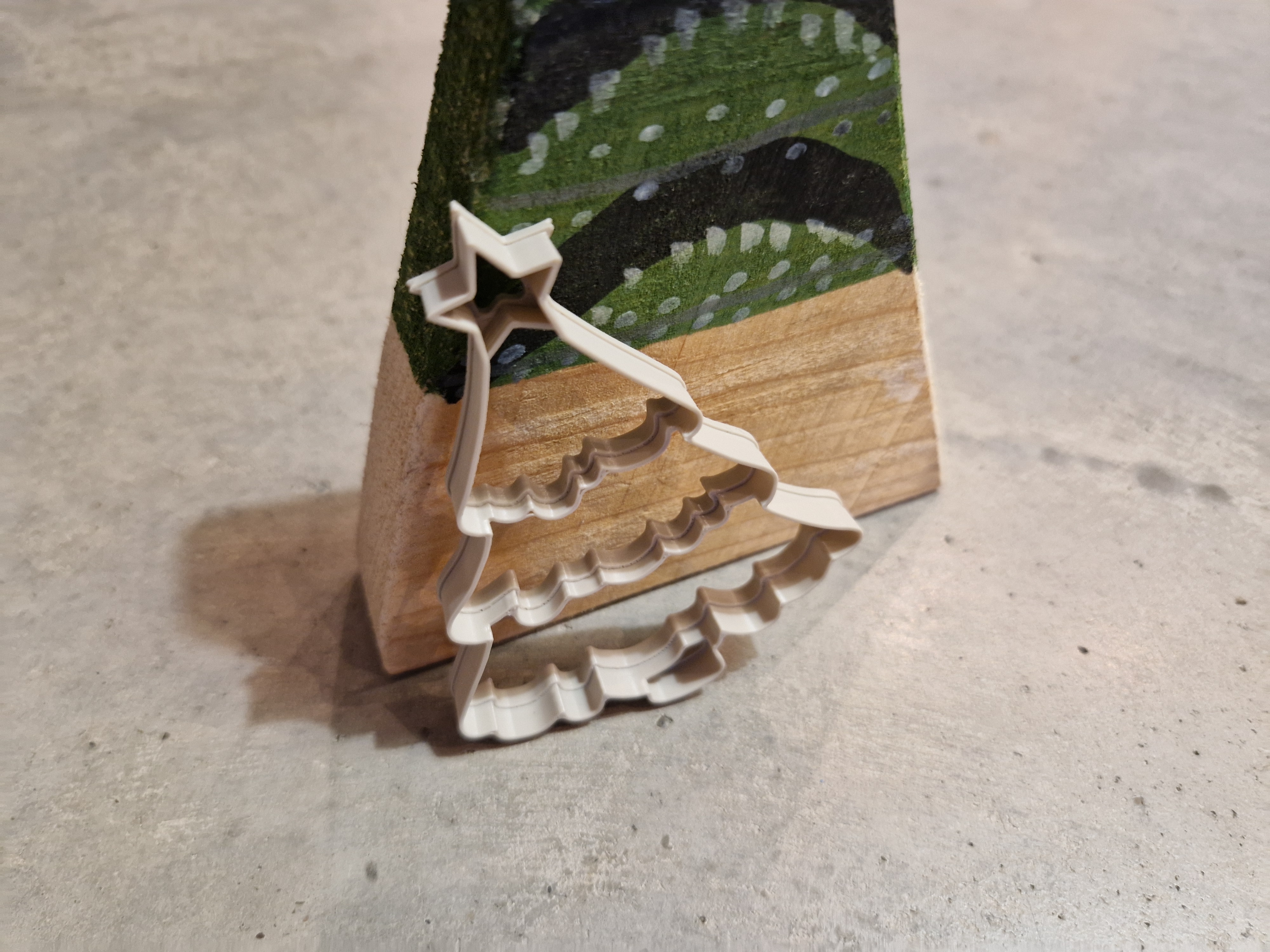Cookie cutter - Christmas Tree - Works super easy, great results