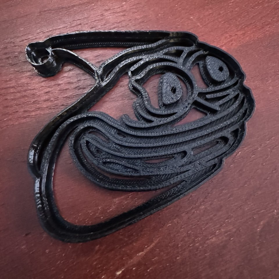 Pepegaxmas cookie cutter