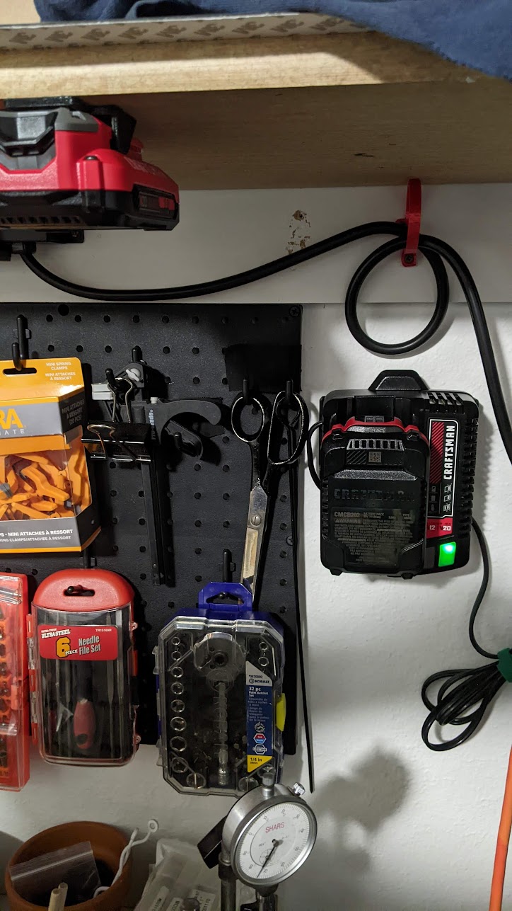 Craftsman V20 Charger Wall Mount