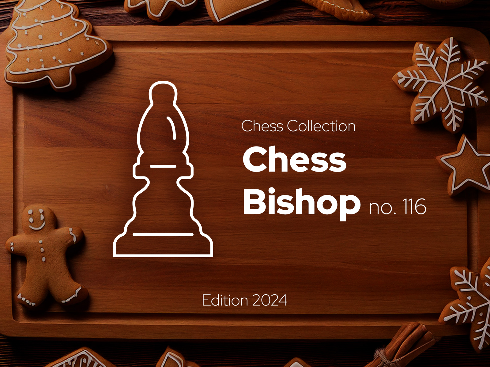 Chess Bishop - Gingerbread Cutter no. 116